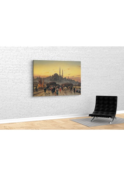 Hermann David Salomon Corrodi- Ayasofya Kanvas Tablo