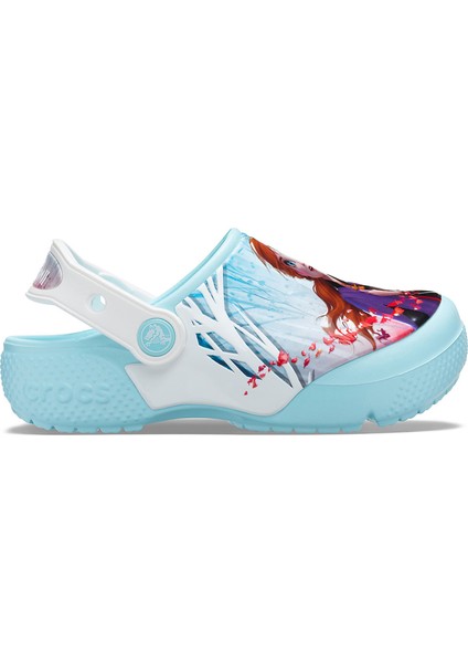 CS206167-4O9 Crocs Crocsfl Ol Disney Frozen2 Cg K Çocuk Terlik Açık Mavi fiyatları