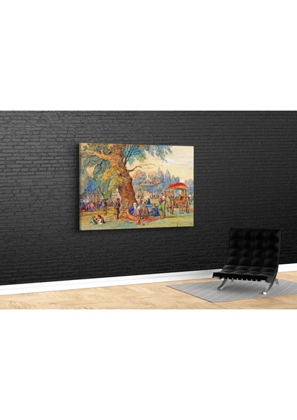 Amadeo Preziosi- Sweet Waters Of The Bosphorus Kanvas Tablo modelleri