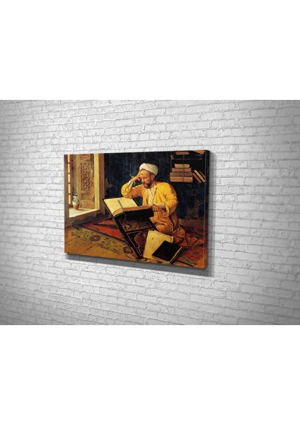 Osman Hamdi Bey- Ilahiyatçı Kanvas Tablo