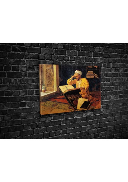 Osman Hamdi Bey- Ilahiyatçı Kanvas Tablo