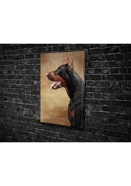 Doberman Kanvas Tablo
