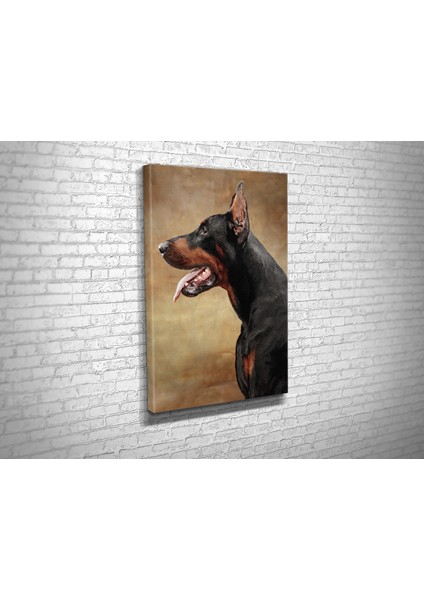 Doberman Kanvas Tablo