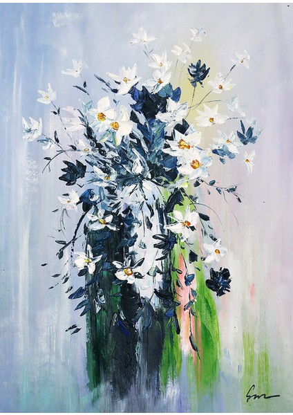 Yağlı Boya El Yapımı Tablo 63 x 83 cm fiyatları