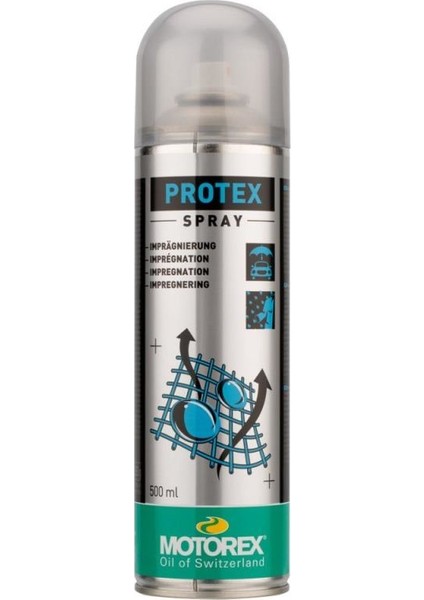 Protex Su Geçirmez Kadro Koruyucu Sprey 500ML MOT302328