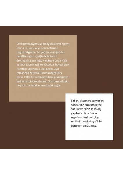 CLINIC Nemlendirici Vücut Yağı Çikolata 200 ml