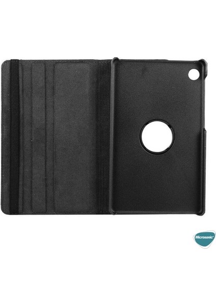 Lenovo Tab M10 TB-X505F 10.1" Dönerli Standl Kılıf 360 Derece Dönerli Standlı Mavi