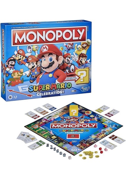 Hasbro Bf Market E9517 Monopoly Super Mario Celebration / +8 Yaş modelleri