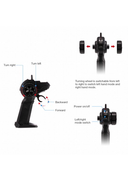 Kytoys UJ99-2812B 1/20 2.4G 20 km/h Yüksek Hızlı (Yurt Dışından)