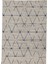 Sisal SL129 Bej / Mavi 80 x 150 cm Hasır Görünümlü Yıkanabilir Jüt Halı 1