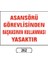 Asansörü Görevliden Başkasının Kullanması Yasaktır Uyarı Levhası 1