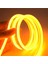 40 Metre 220 Volt Esnek Neon Hortum Şerit LED Işık Aydınlatma Tak Çalıştır Amber Işık 1