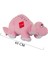 Peluş Dinozor Oyuıncak Diplodocus 65 cm Pembe 2