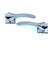 Bilecik Rozetli Kapı Kolu Nikel/inox (Yale) 4