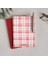 Kırmızı Beyaz Ekose Defter - Çizgisiz Defter Serisi - N081 1