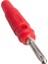 Fiş Banan Silikonlu Jack Siyah Kırmızı (IC-238B) 1
