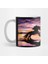 Black Unicorn At Sunset Beach Kupa Bardak 1