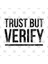Trust But Verify Kupa Bardak 2