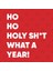 Ho Ho Holy Sh*t What A Year! Funny Christmas 2020 Kupa Bardak 2