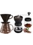 V60 Dripper Cam Kahve Sürahisi Değirmen Set 1