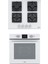 2'li Ankastre Set (Fhns 604 4g Wh C Beyaz Cam Ocak - Fsl 86 H Wh Beyaz Fırın) 1