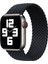 Örgü Solo Loop Kordon, Sweri 10 42mm, Seri 9/8/7/6/SE/5/4/3 Apple Watch ile Uyumlu 41mm 40mm 38mm Uyumlu Small Siyah 3