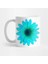 Teal Blue Giant Daisy Kupa Bardak 1