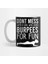 Don't Mess With A Girl Who Does Burpees For Fun / Workout Women / Fitness Gift Ideas For Girls/ Burpees / Workout / Funny Workout Kupa Bardak 1
