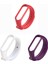 Xiaomi Mi Band 5 ve Mi Band 6 Akıllı Bileklik Kordonu Silikon 3 Lü Kombin Set 1