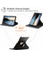 iPad Mini 5 Kılıf 8 Inç 8 Inç Tablet Kılıfı 360 Dönebilen Standlı - Siyah 3