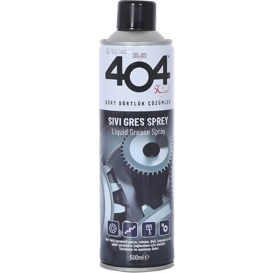 404 Sıvı Gres Yağı 500 ml