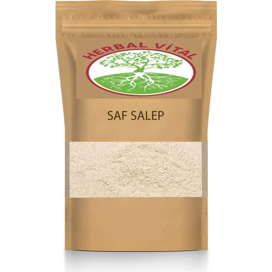 Herbal Vital Sahlep Saf Salep (Dondurma ve İçecek İçin)