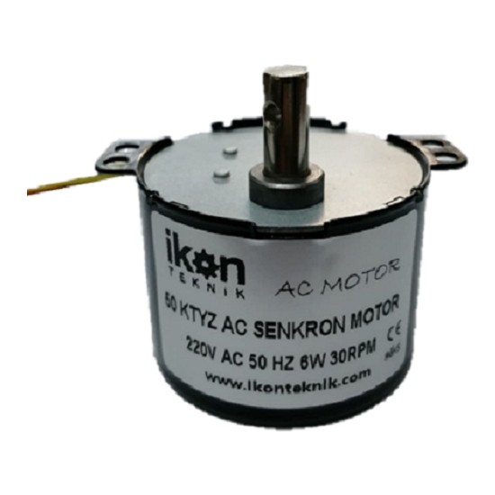 Ikon Ac Senkron Motor Ktyz Rpm W Kulu Ka Evirme Fiyat