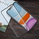 Jacquelyn Apple iPhone 11 (6.1'') Tam Kaplayan Temperli Cam Ekran Koruyucu Siyah