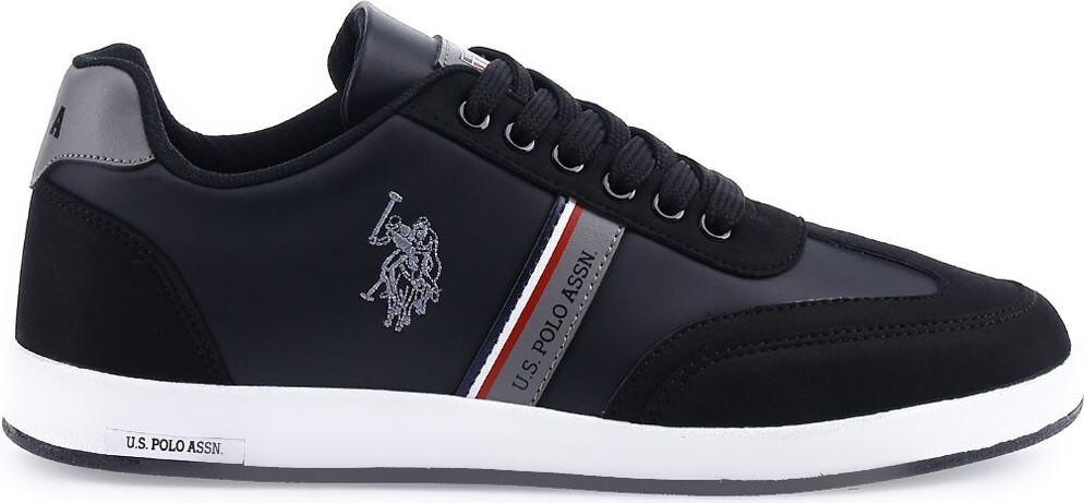 U.S. Polo Assn. Kares Wt 1pr Siyah Erkek Sneaker Ayakkabı görsel 2