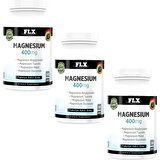 FLX Magnesium Bisglisinat Malat Taurat Glukonat 3 KUTU180 Tablet