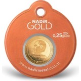 Nadir Gold 0.25 Gram 22 Ayar Külçe Altın