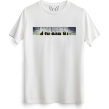 Alfa Tshirt Band Of Brothers Baskılı Beyaz Tshirt