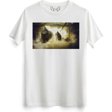 Alfa Tshirt Fullmetal Alchemist Dijital Baskılı Beyaz Tshirt