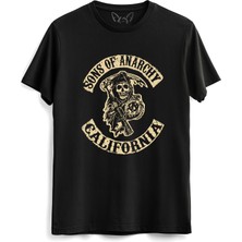 Alfa Tshirt Son Of Anarchy Siyah Tshirt