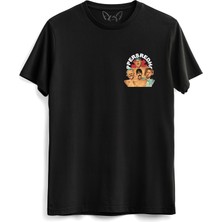 Alfa Tshirt Red Hot Chilli Peppers Baskılı Siyah Tshirt
