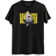 Alfa Tshirt Banana Fish  Siyah Tshirt