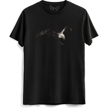 Alfa Tshirt Eagle  Siyah Tshirt