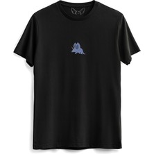 Alfa Tshirt  Animal Canavar Dijital Baskılı Çocuk Siyah Tshirt