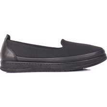 Fitbas 155058 014 Kadın Siyah Günlük Büyük Numara Ayakkabı