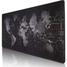 Rowen Dünya Haritalı 90X40 cm Mouse Pad