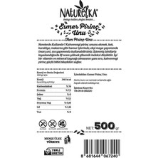 Naturelka Esmer Pirinç Unu 500 gr Katkısız Glutensiz