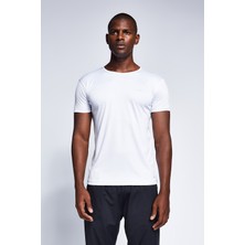 Lescon Beyaz Erkek Kısa Kollu T-Shirt 21S-1220-21N