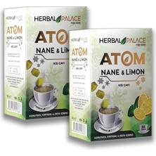 Herbal Palace Nane Limon Atom Çayı 150 gr x 2 Adet