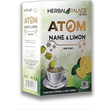 Herbal Palace Nane Limon Atom Çayı 150 gr x 2 Adet